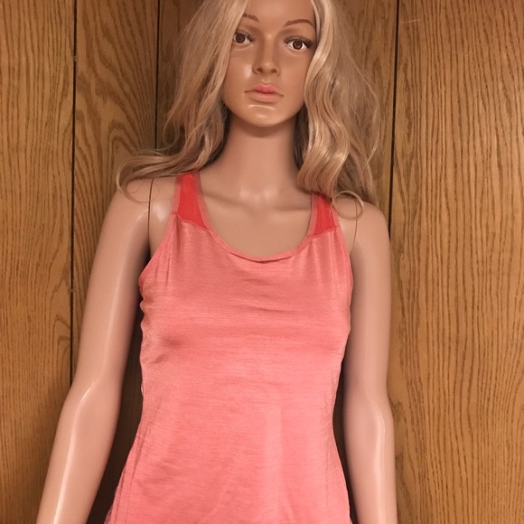 Lululemon Cool Racerback orange Material Luxtreme Size None - Picture 4 of 12